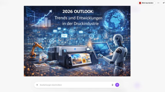 2026 Outlook Trends Entwicklungen Druckindustrie