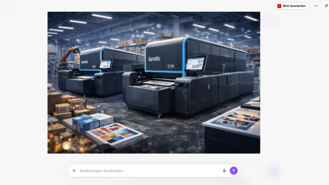 Grandprint Landa S11P Druckmaschine Online Verpackungsdruck